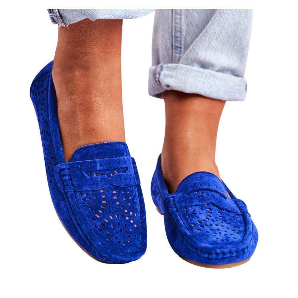 Gibobby Women's Slip On Walking Shoes - Fashion Flat Loafers for Casual Comfort | Perfect for Work, Travel & Everyday Wear