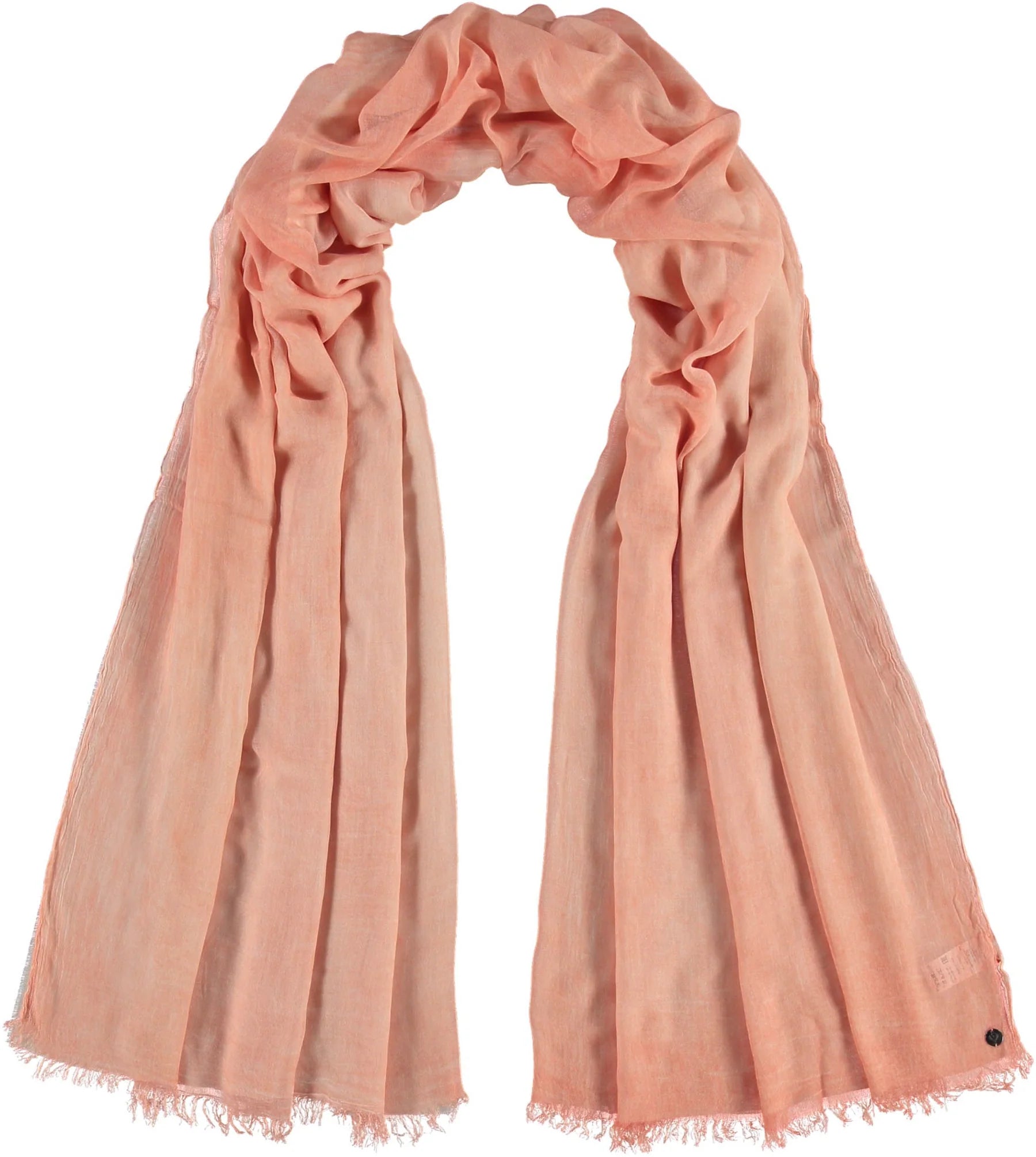 FRAAS Essential Lightweight Solid Color Viscose Wrap Scarf - Soft & Breathable Shawl for Women - Perfect for Travel, Office, and Evening Outfits