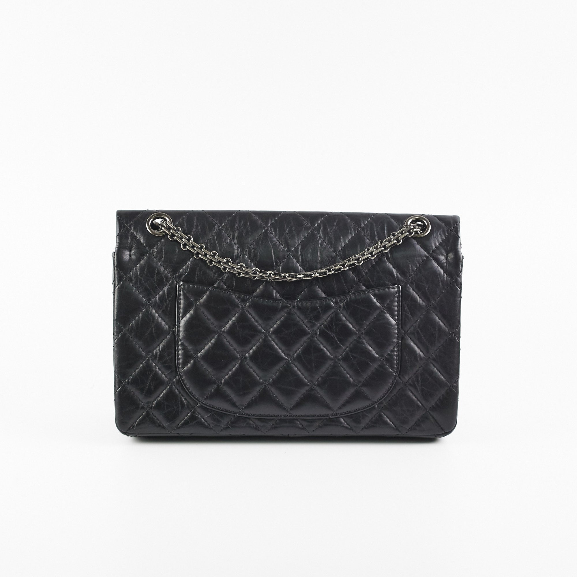 Chanel Reissue 226 Black Leather Shoulder Bag - Luxury Handbag for Women, Perfect for Work, Evening & Special Occasions