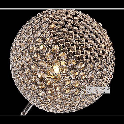 Modern Silver Crystal Floor Lamp - Elegant Living Room, Bedroom & Study Lighting - Luxury European Design for Home Decor & Ambiance
