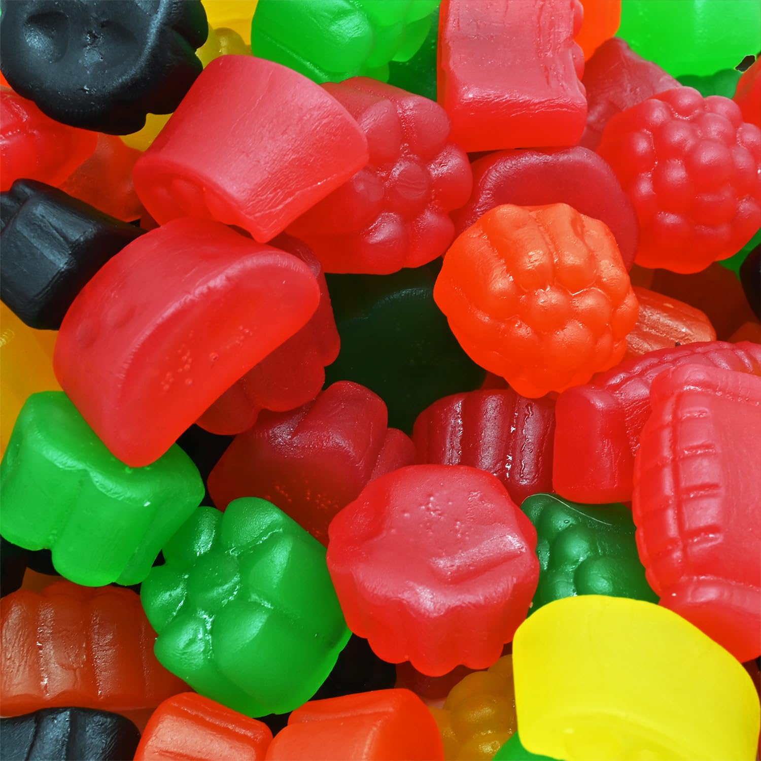 Jujy Fruit Chewy Candy - 2 Pound Bulk Bag | Classic Fruit Flavored Candy for Parties, Movie Nights & Snacking