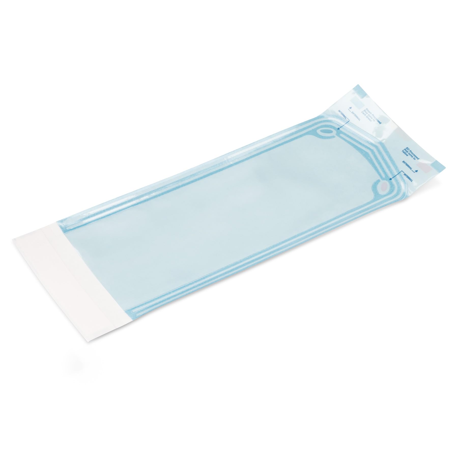 Practicon 3.5” x 10” Self-Sealing Sterilization Pouches with Indicators - Autoclave Sterilizer Bags for Dental, Medical, Tattoo & Nail Tools (200/Bx) - Perfect for Clinic, Salon & Tattoo Studio Instrument Sterilization