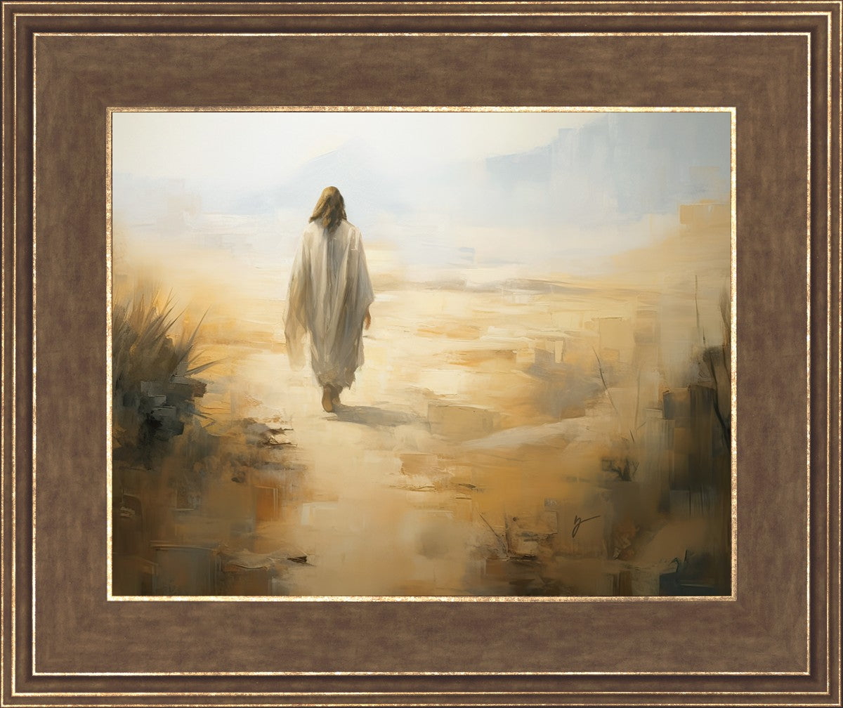 Embracing The Whispers of Solitude - Inspirational Wall Art for Home & Office Decor | Perfect for Meditation Rooms, Living Spaces & Gift Giving