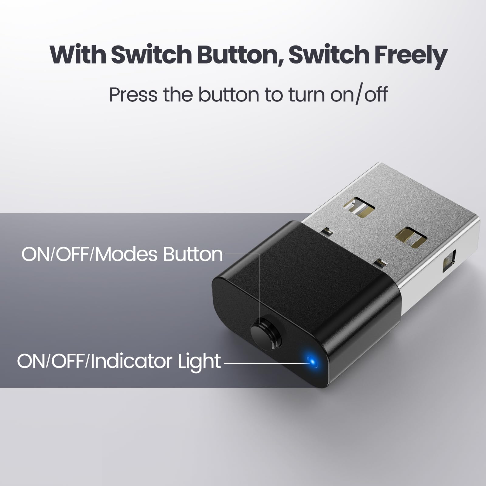 Undetectable USB Mouse Jiggler - Plug-and-Play Mouse Mover for Laptops & Computers, Simulates Mouse Movement to Prevent Sleep/Lock Mode, Ideal for Remote Work, Presentations, and Extended Screen Time