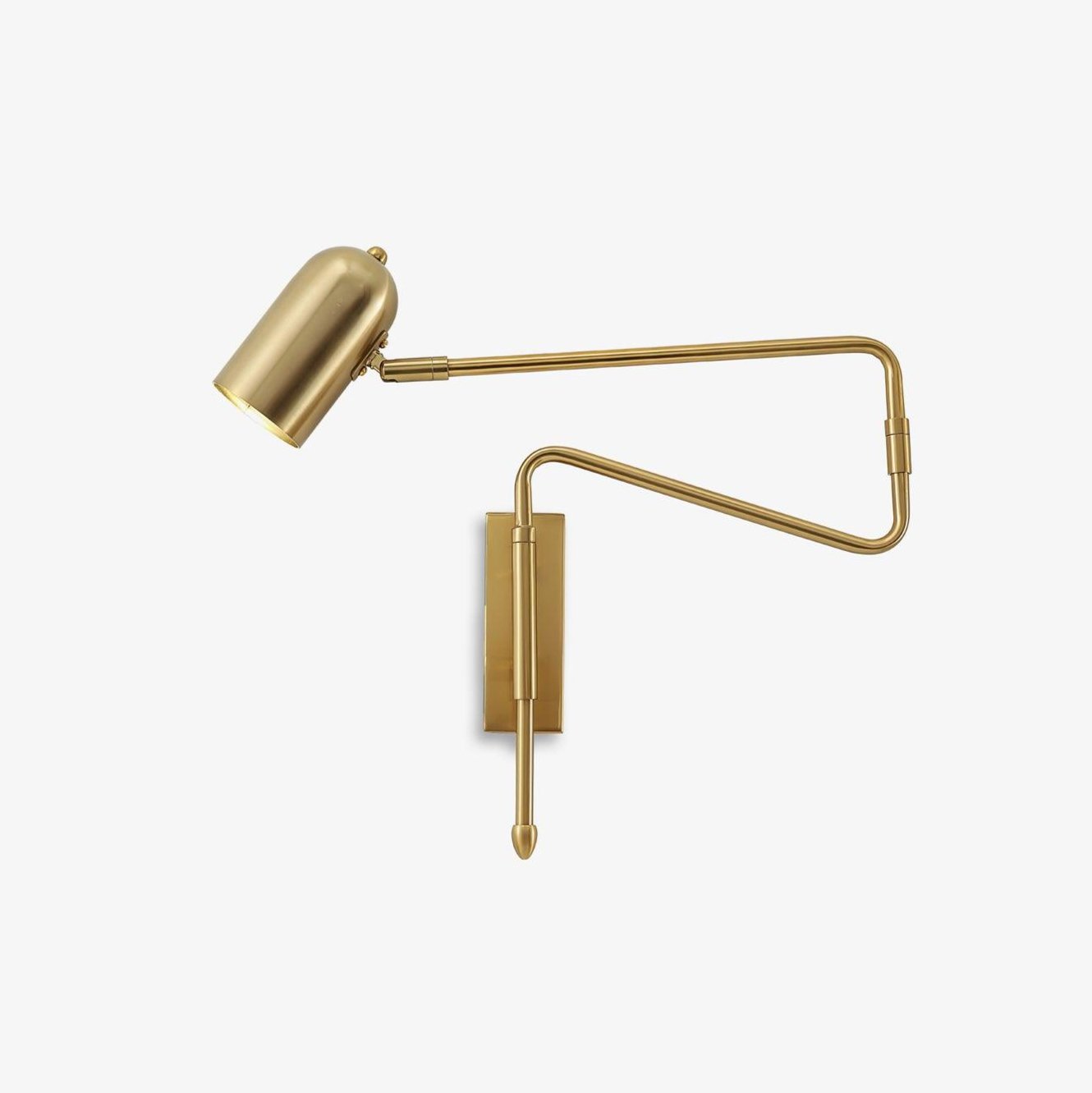 Adjustable Arm Reading Wall Lamp - Dimmable LED Wall Light for Bedroom, Study & Office - Perfect for Night Reading, Working & Relaxing