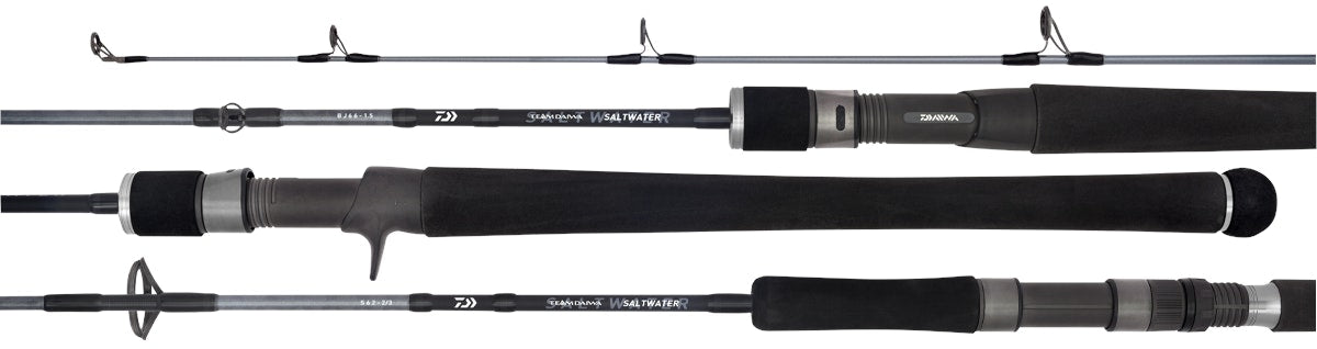 Daiwa 20 TD Saltwater Overhead Fishing Rods - Heavy Duty Offshore Trolling Rod for Big Game Fishing - Perfect for Deep Sea, Boat, and Pier Fishing Adventures