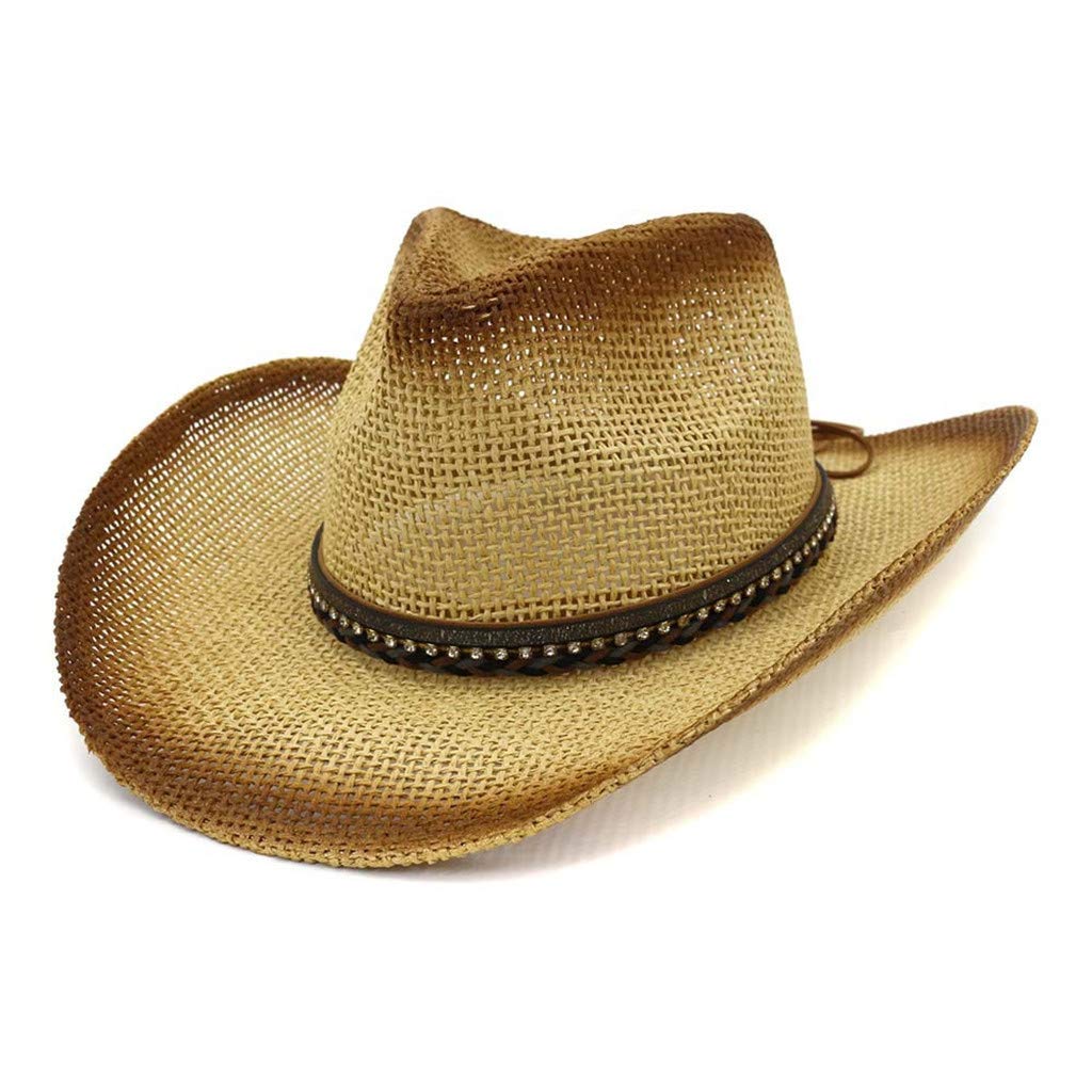 Stylish Unisex Western Cowboy Hat - Fashionable Baseball Cap for Men & Women - Perfect for Rodeo, Country Music Festivals & Outdoor Adventures