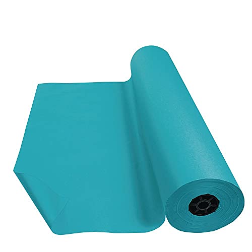 Colorations Aqua Blue Arts & Crafts Paper Roll - 36
