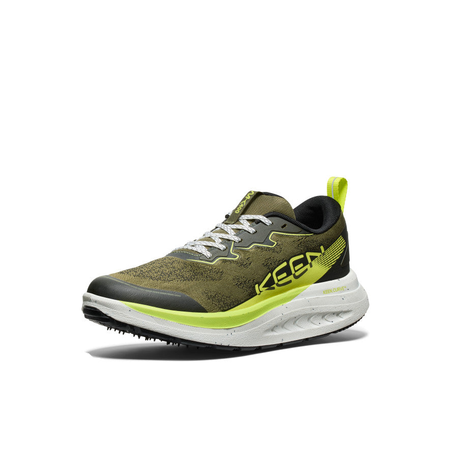 Men's WK400 II Walking Shoes - Comfortable & Lightweight Sneakers for Men | Winter Moss/Evening Primrose | Perfect for Walking, Jogging & Everyday Wear