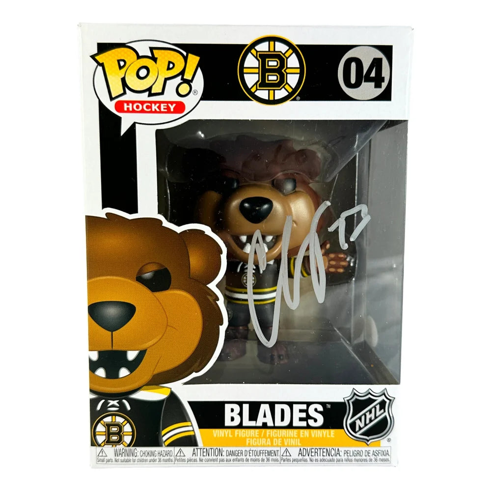 Charlie McAvoy Autographed Funko Pop #04 - Boston Bruins Signed Hockey Figure with JSA COA - Perfect for NHL Collectors, Sports Memorabilia Displays & Bruins Fans Gifts