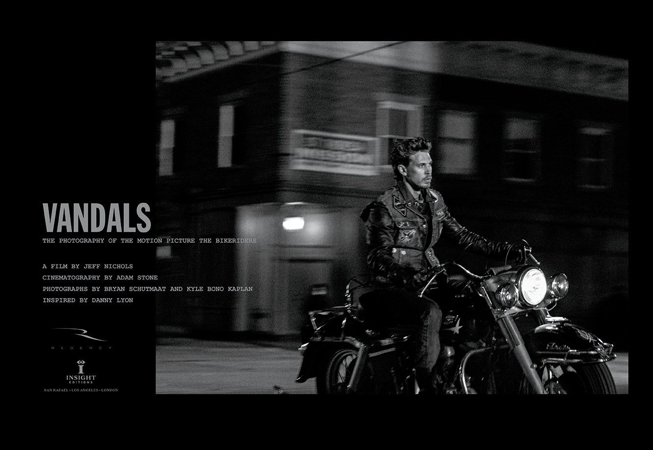 Vandals: The Bikeriders Photography Book Featuring Jodie Comer - Perfect for Motorcycle Enthusiasts and Photography Collectors