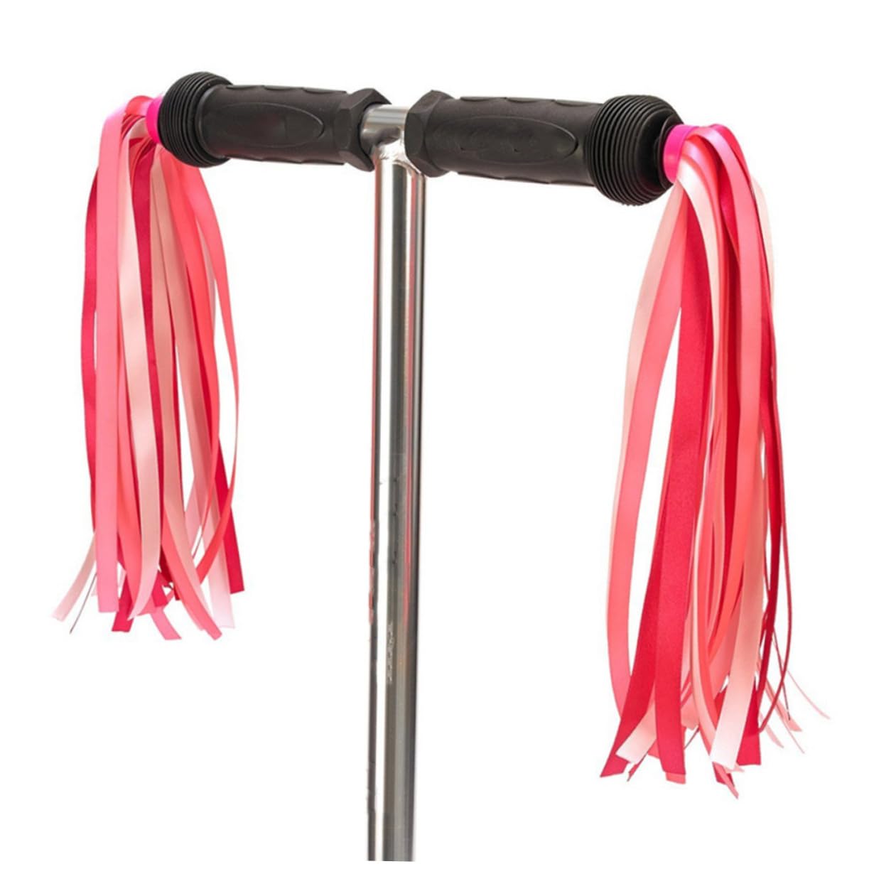 5 Pair Motorcycle Tassel Grips - Decorative Handlebar Streamers for Scooters & Bikes | Bike Accessories for Women, Girls & Custom Rides | Perfect for Biker Parties, Parades & Themed Events