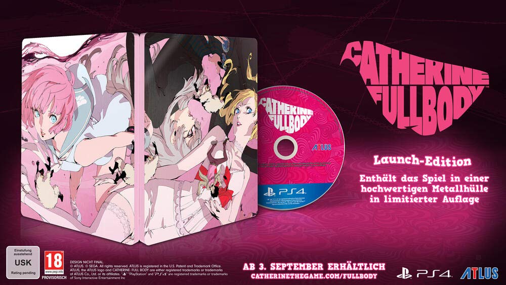 Catherine: Full Body - PS4 Game for PlayStation 4 | Psychological Thriller Puzzle Adventure | Perfect for Horror Game Fans & Date Night Gaming