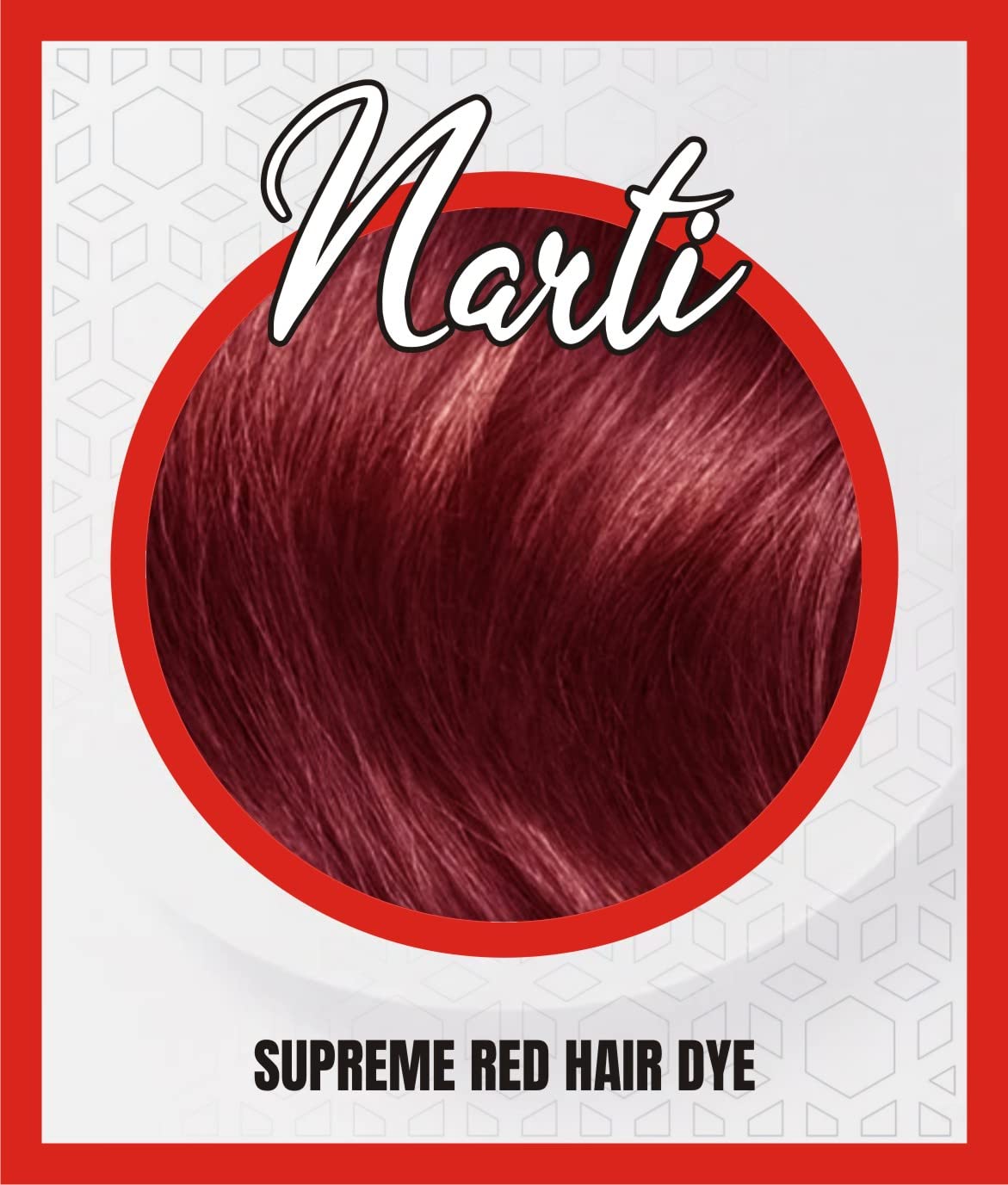 NARTI Natural Hair Dye Kit - 100% Pure Herbal Hair Color with Gloves, Shower Cap & Brush | Ammonia-Free Microfine Powder | DIY Hair Coloring at Home (Pack of 4, Supreme Red) | Perfect for Salon-Quality Results & Gentle Root Touch-Ups