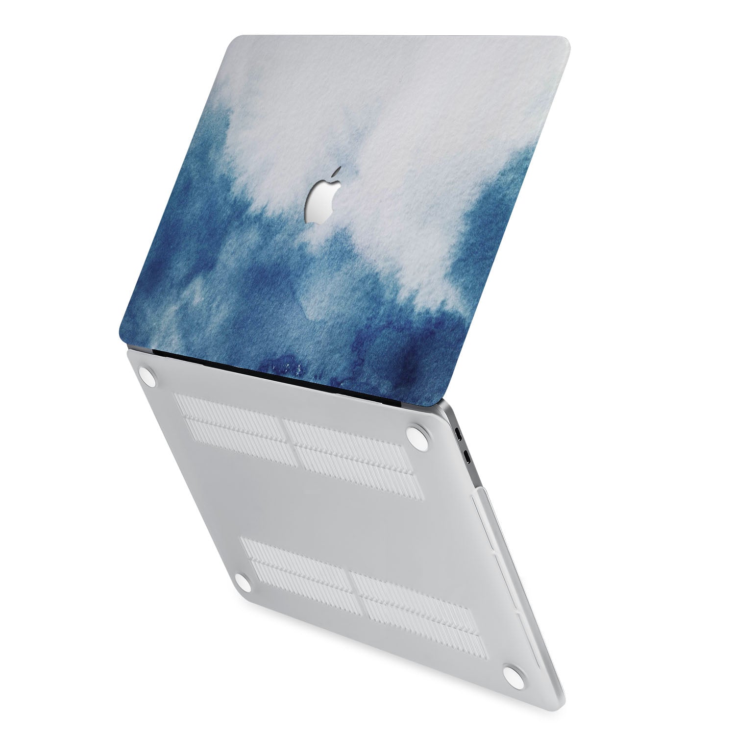 Premium MacBook Case with Abstract Ink Painting Design - Durable & Stylish Laptop Cover for Work, Travel & Everyday Use