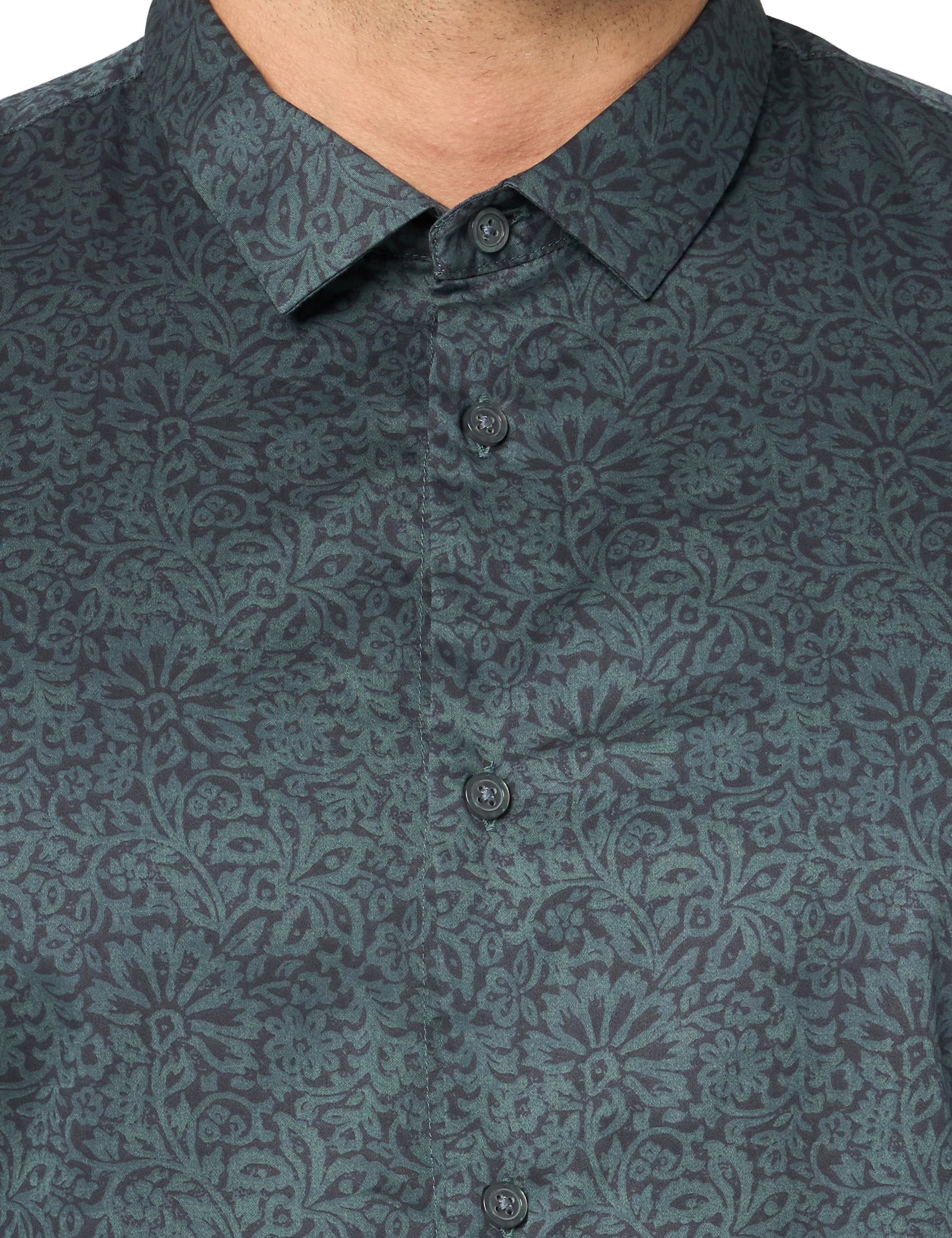 John Varvatos Men's Ross Button-Down Shirt | Premium Cotton Dress Shirt for Business & Casual Wear | Office, Date Night & Special Occasions