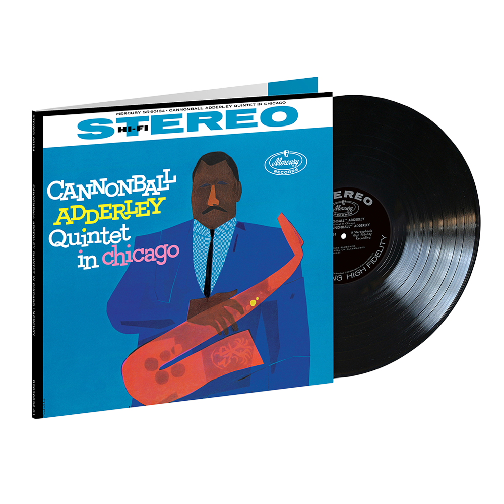 Cannonball Adderley Quintet In Chicago Jazz Vinyl LP - Verve Acoustic Sounds Series - Limited Edition Record for Jazz Collectors & Audiophiles - Perfect for Home Listening, Music Gifts & Vinyl Collections