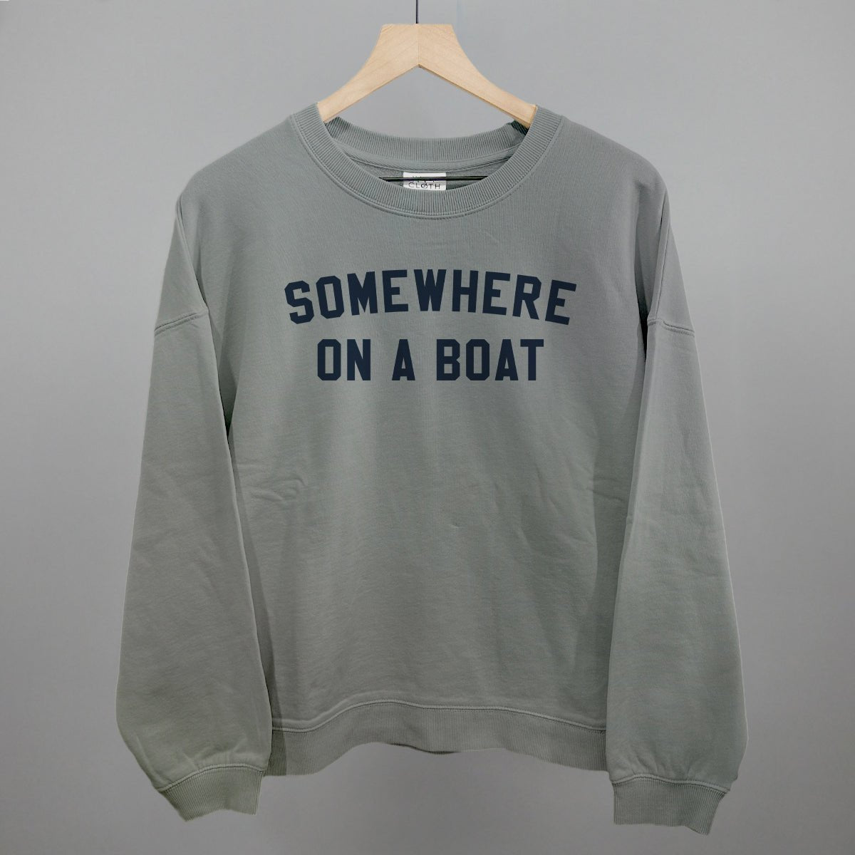 Somewhere On A Boat - Premium Nautical Decor for Home & Office - Perfect for Beach Houses, Boats, and Coastal-Themed Spaces