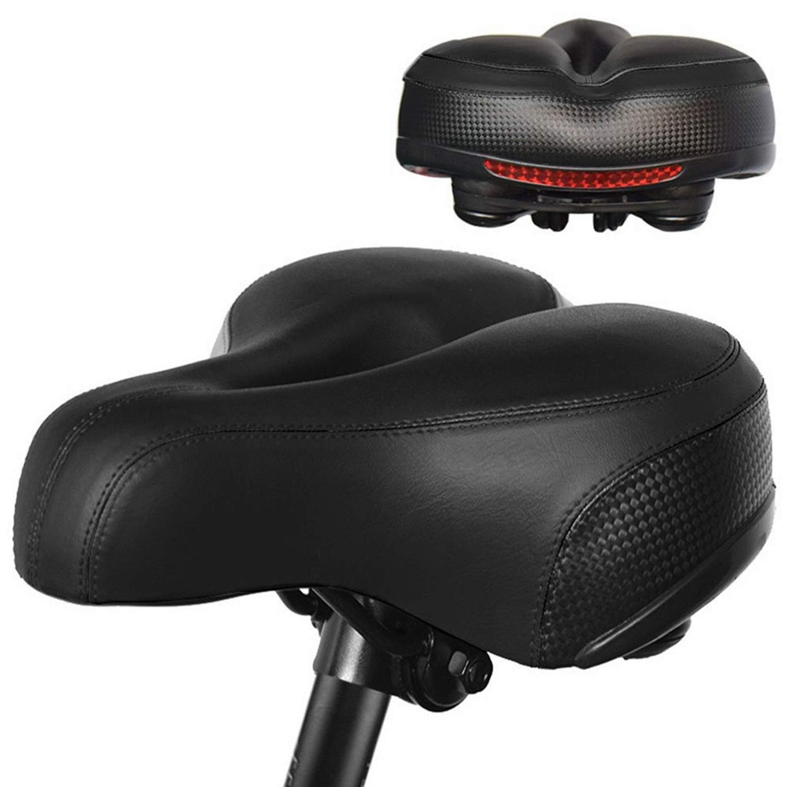 20 Inch Girls Bike with Comfortable Seat - Waterproof Foam Sponge, Shock Absorbing Bicycle Saddle for Women & Men - Perfect for Mountain Biking, Commuting and Outdoor Adventures (Black, One Size)