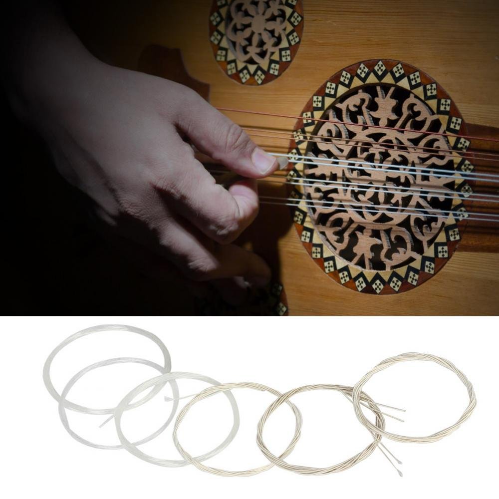 Premium Oud Strings Set - 12 High-Quality Nylon Strings for Oud Players & Beginners | Perfect for Practice, Performances & Middle Eastern Music