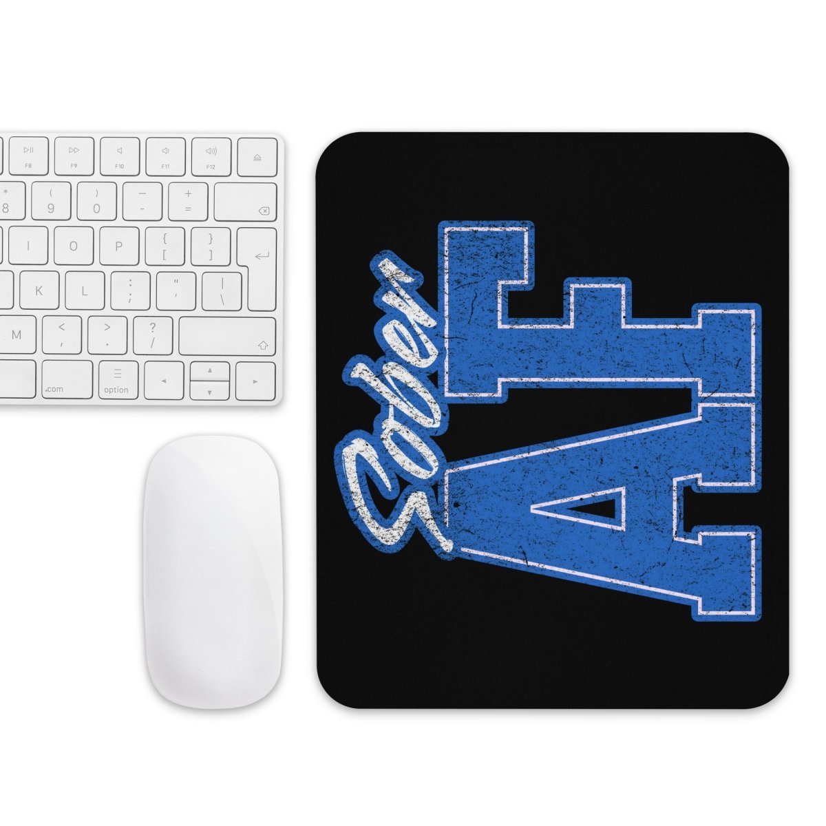 Sober AF Mouse Pad - Non-Slip Gaming Mouse Mat with Precise Control for Office & Home Use - Perfect for Work, Gaming, and Computer Desks