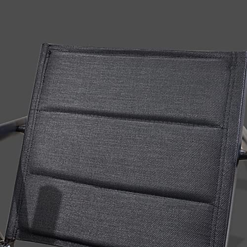 Padded Textilene, Black