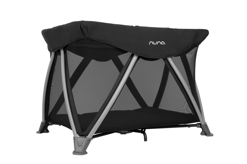 Nuna Sena Aire 2022/2023 Lightweight Travel Crib with Removable Bassinet - Perfect for Baby Sleep, Travel & Home Use