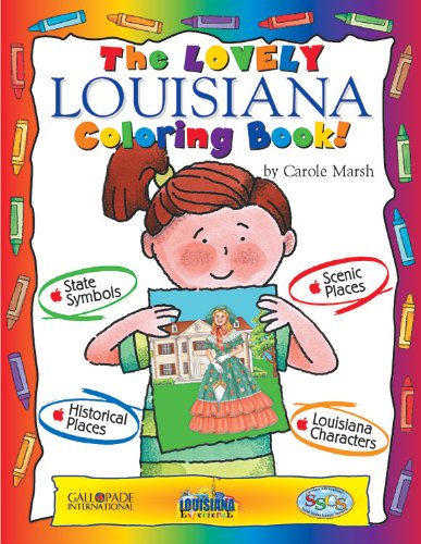 Louisiana Coloring Book for Adults & Kids - Relaxing State-Themed Art with Scenic Landmarks | Perfect for Travel Lovers, Stress Relief & Home Decor