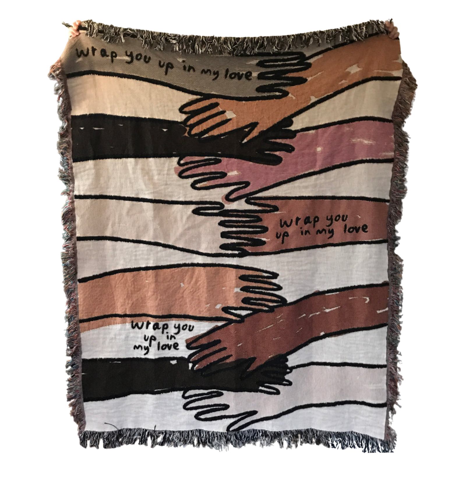 Wrap You Up Blanket - Ultra Soft Cozy Fleece Throw Blanket for Couch, Bed & Travel - Perfect for Winter Nights, Movie Time & Gifts