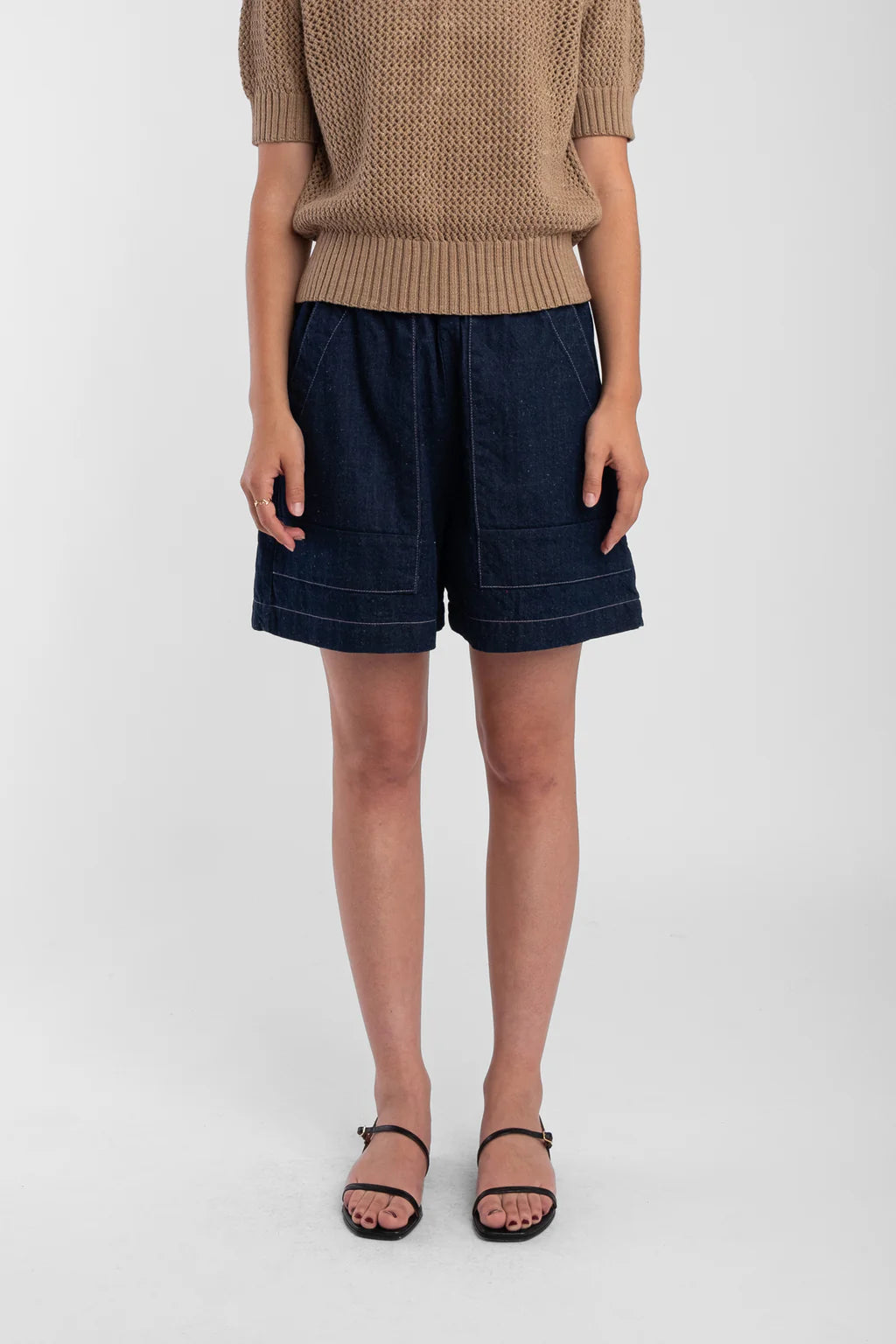 Men's Field Short Dark Indigo - Comfortable Outdoor Hiking & Casual Wear for Summer Adventures