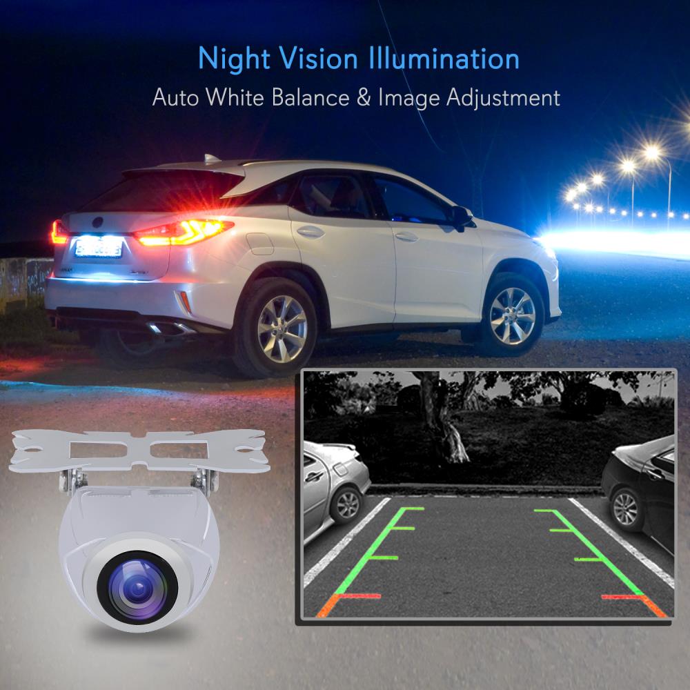 HD 1080P Wireless License Plate Rear View Backup Camera for Cars & Trucks - Easy Installation, Night Vision, Waterproof - Perfect for Parking, Reversing & Towing Safety