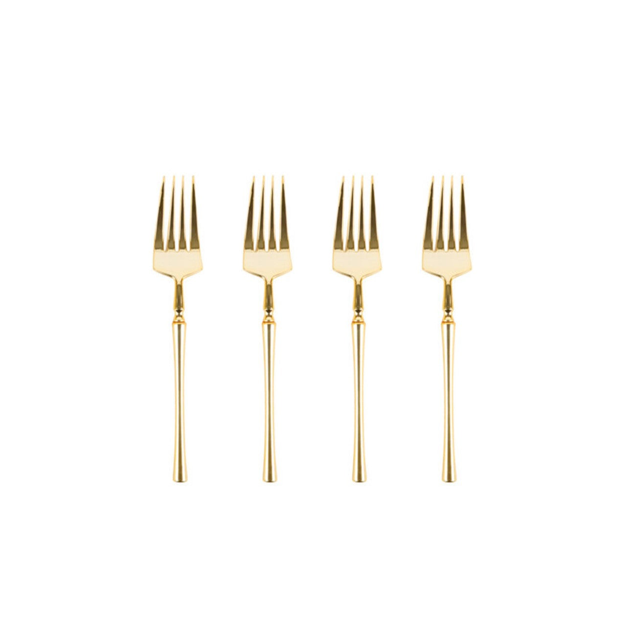 Premium 32-Piece Infinity Collection Gold Flatware Set - Elegant Stainless Steel Cutlery for Dining, Parties & Wedding Gifts