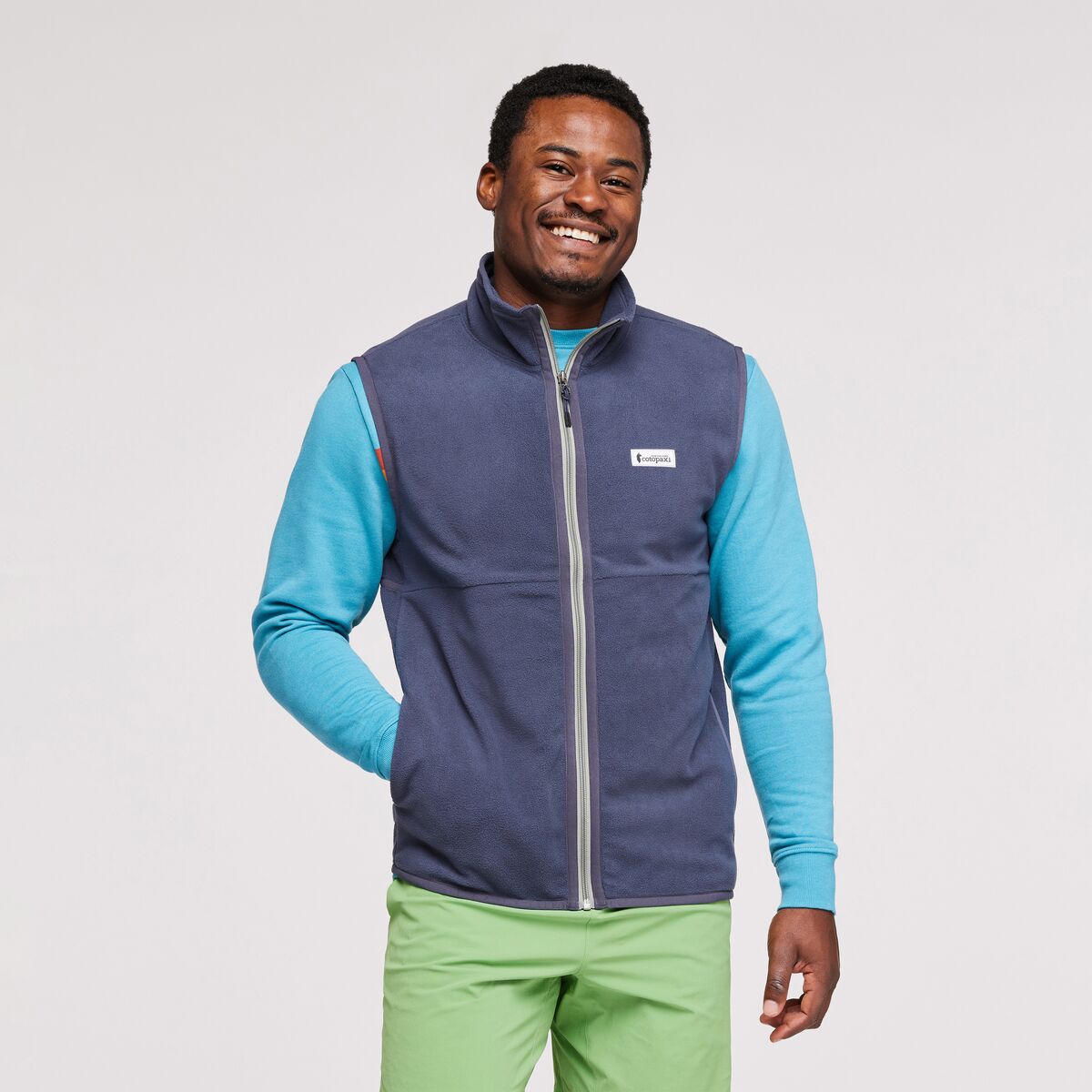 Men's Amado Fleece Vest - Lightweight Warm Winter Puffer Vest for Outdoor Activities, Hiking & Casual Wear | Water-Resistant & Breathable