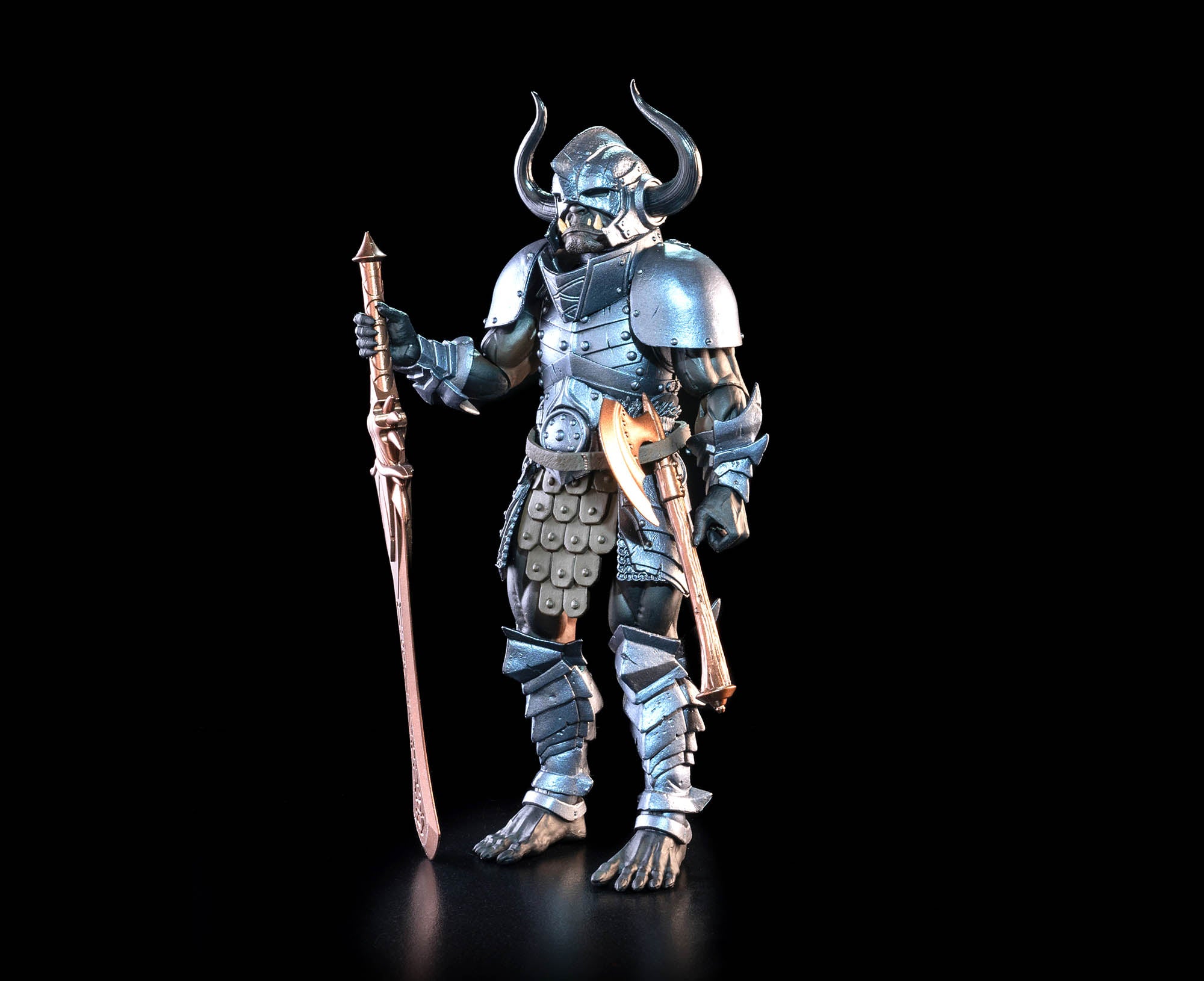Mythic Legions Legion of Arethyr Shadow Orc Grunt Action Figure - Collectible Fantasy Warrior for Display & Role-Playing Games