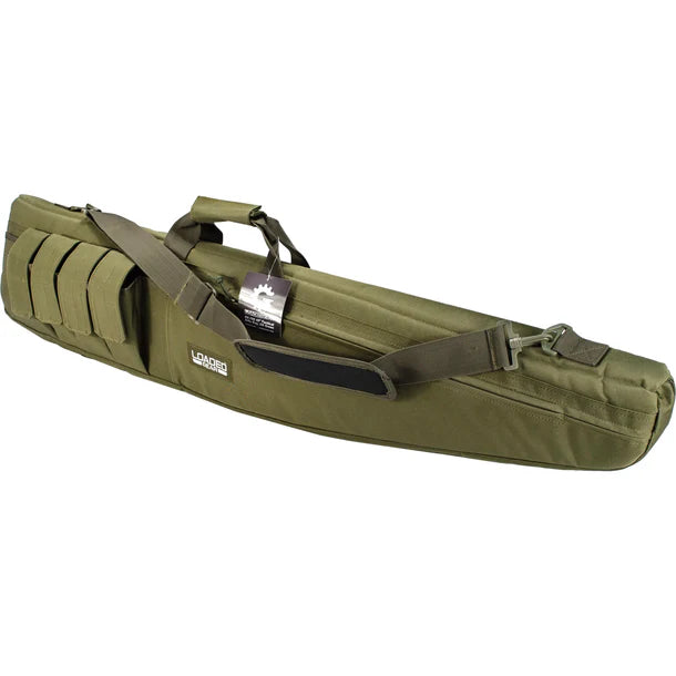 Barska BI12320 Loaded Gear 48 Tactical Rifle Bag - OD Green RX 100 - Durable Gun Case for Hunting, Shooting Range & Outdoor Sports | Military-Grade Protection for Firearms & Accessories