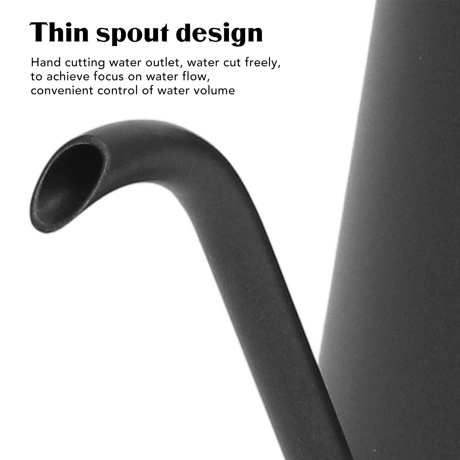 Zerodis 400ml Stainless Steel Swan Neck Coffee Drip Kettle - Ergonomic Design for Perfect Pour Over Coffee - Ideal for Home Brewing, Hand Drip, and Specialty Coffee Lovers
