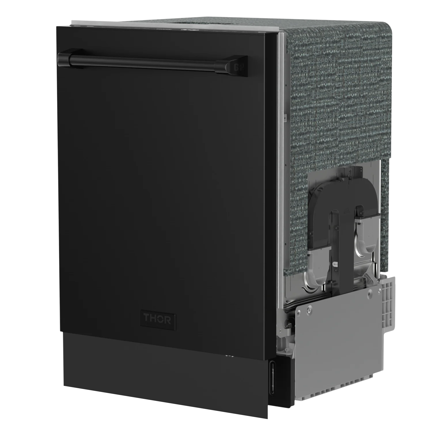 Gordon Ramsay by THOR Kitchen 24 Inch Built-In Dishwasher - Matte Black Finish, Energy Star Certified (DW24X8BA00) - Perfect for Modern Kitchens & Open Concept Homes