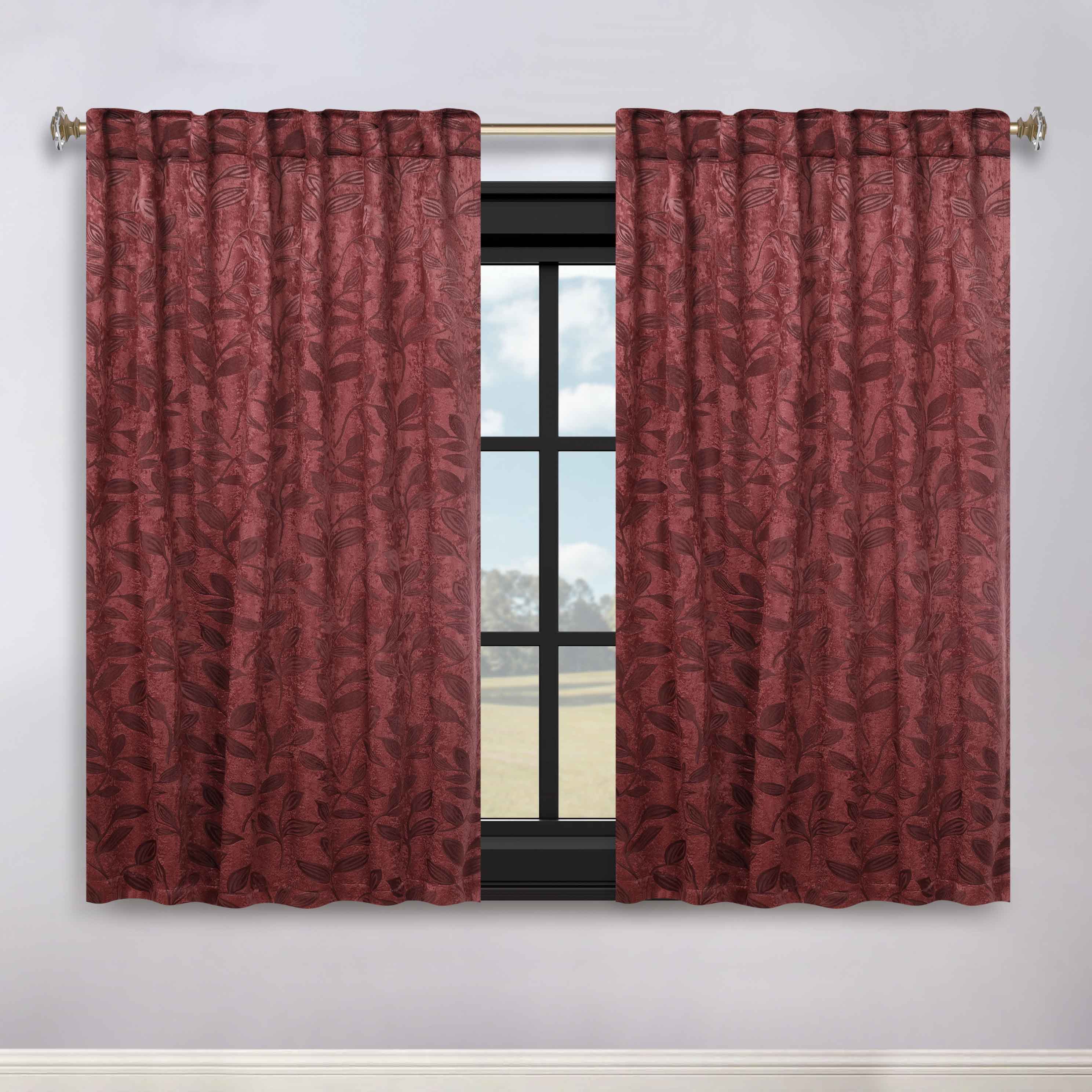 Premium Blackout Curtains Set - Room Darkening Back Tab Panels for Bedroom, Living Room & Nursery | Noise Reducing & Energy Efficient Window Treatments