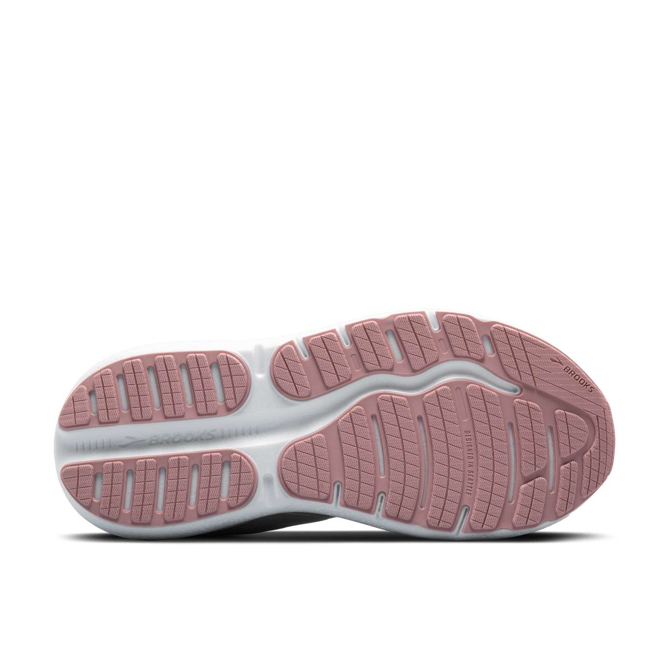 Brooks Ghost Max 2 Women's Running Shoes - B Width - Coconut Milk/Gray/Zephyr Color | Perfect for Marathon Training, Jogging & Gym Workouts
