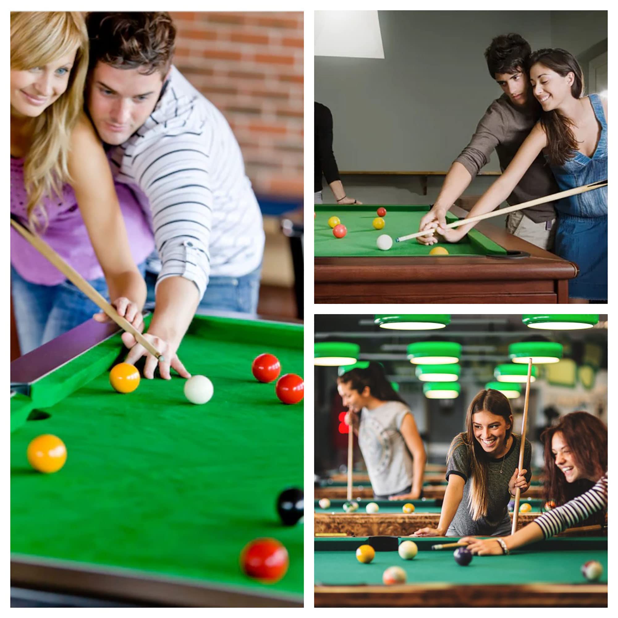 **57 Inch 19 Oz Professional Pool Cue Stick with 2X 10mm Cue Tips - Snooker & 8-Ball Billiard Stick for Home, Bar, or Game Room - Includes Elegant Case & Extension - Perfect for Casual Play, Tournaments, and Gifts**