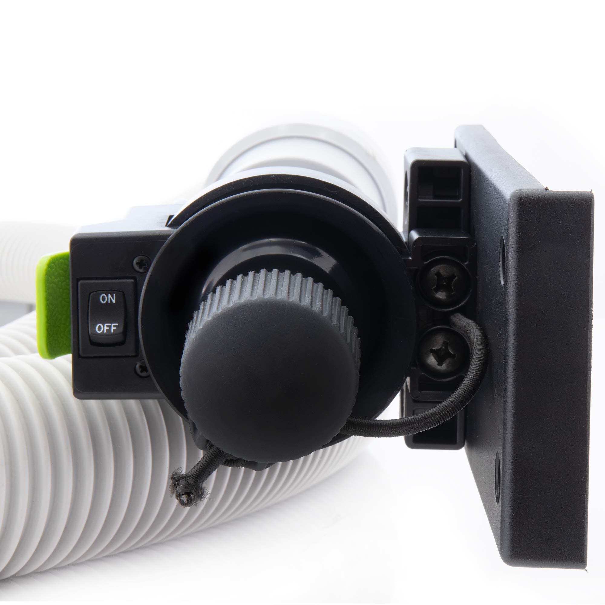 RecPro RV Central Vacuum System - All-in-One RV Vacuum with VRoom Retractable Hose for Easy Cleaning | Perfect for Motorhomes, Campers & Travel Trailers