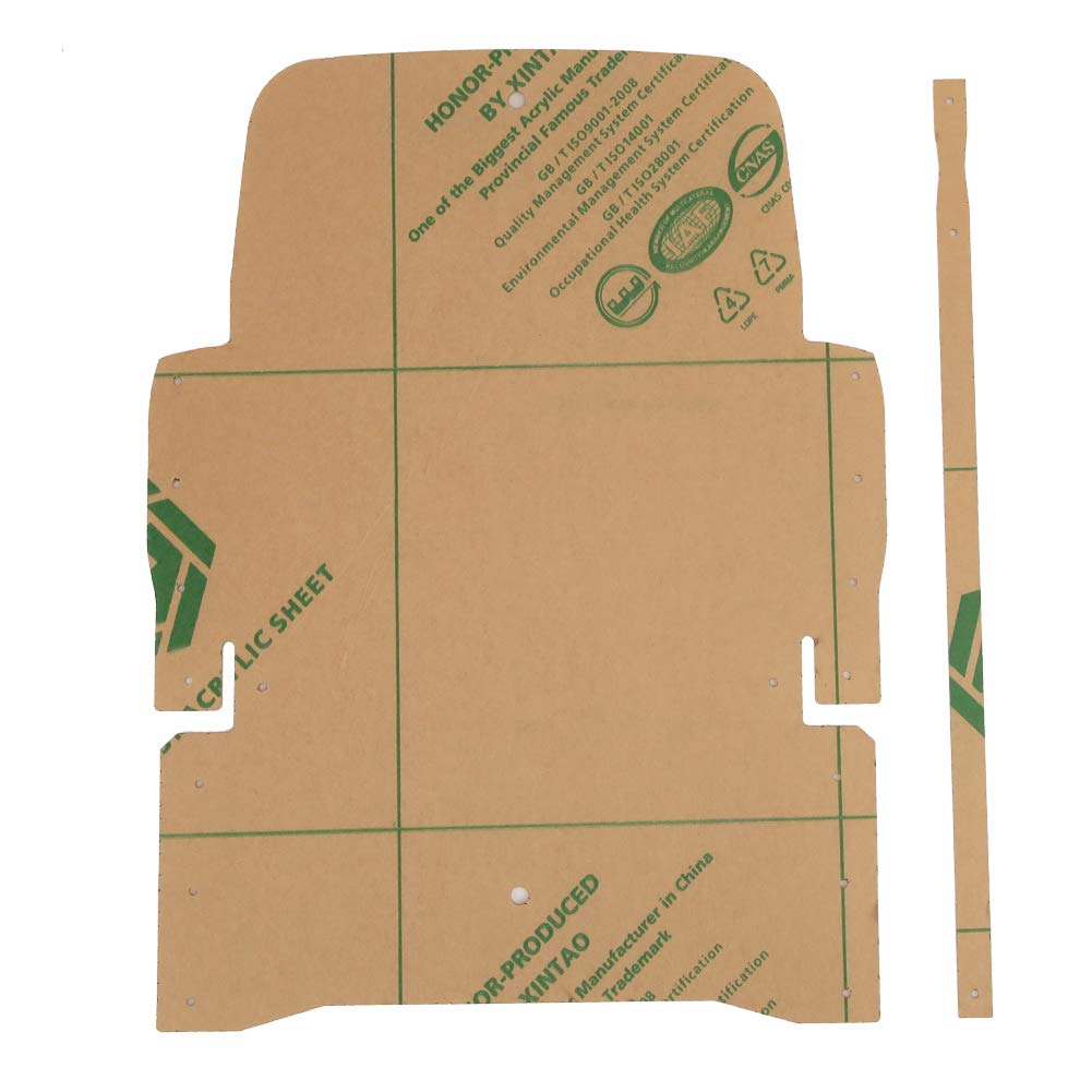 Shanrya Acrylic Handbag Template - DIY Craft Tool for Easy-to-Clean Envelope Bags | Perfect for Leatherworking, Sewing Projects & Handmade Purse Making