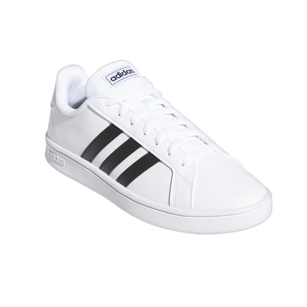 adidas Men's Grand Court Sneakers - Classic White Tennis Shoes for Men | Comfortable Casual & Athletic Wear for Gym, Running, Walking & Everyday Use