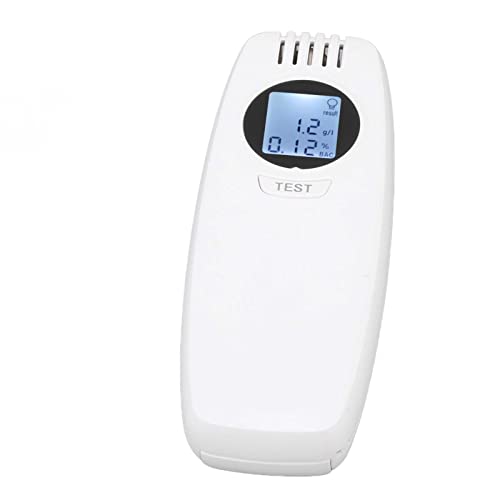 High Sensitivity Alcohol Breathalyzer - Fast Results in Seconds, Anti-Interference & Contactless Detection with Smart Alarm for Car & Personal Safety | Perfect for Drivers, Workplace Testing & Home Use