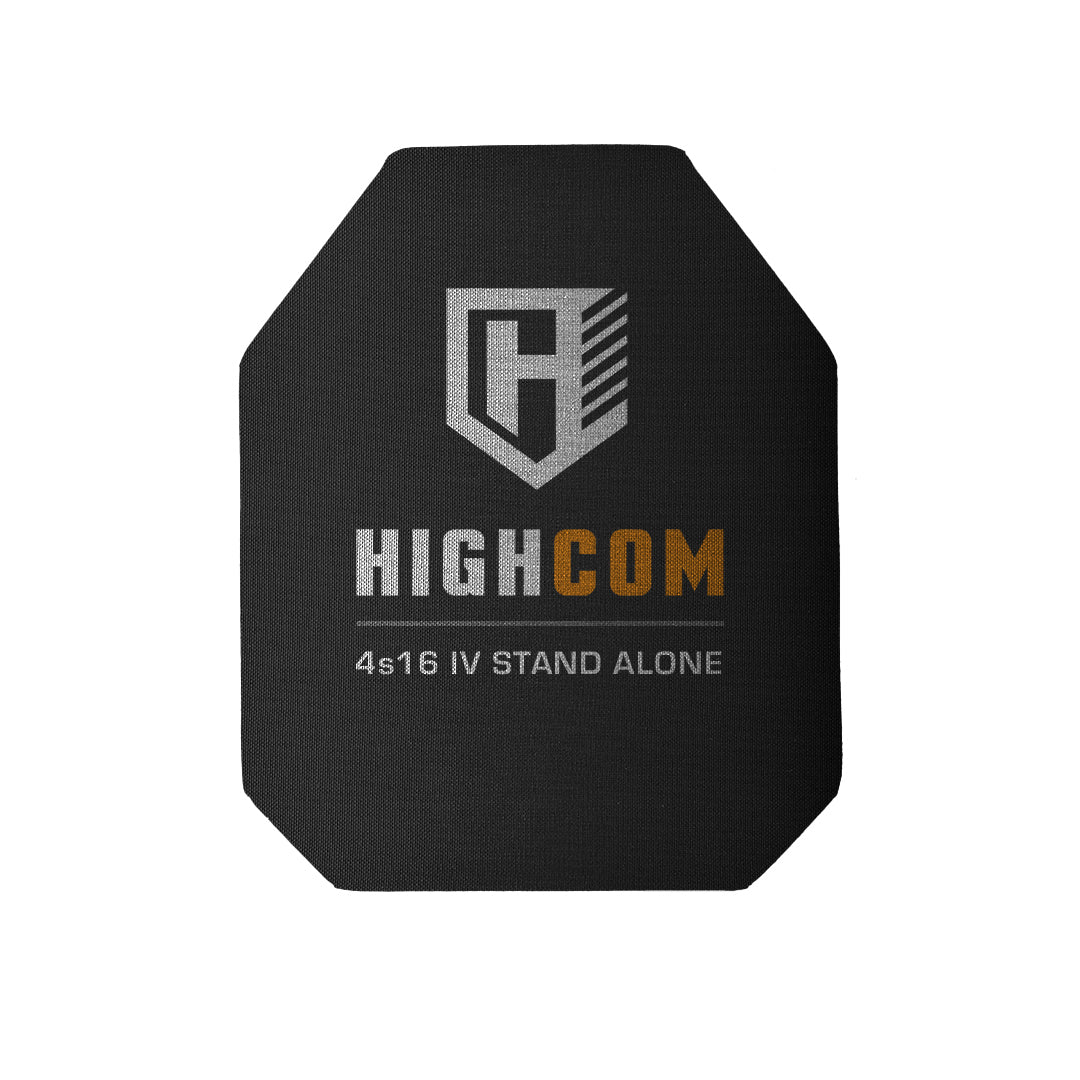 HighCom 4S16 Bulletproof Plates - Multi-Size Ballistic Armor Panels (Small, Medium, Large) - Bulk Discounts for 10+ Orders - Ideal for Military, Law Enforcement & Tactical Training