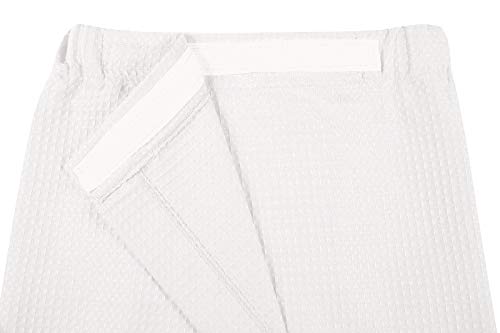 Women's Waffle Spa Bath Wrap Towel - Adjustable Closure, Ultra Absorbent, Soft & Quick Dry - Perfect for Spa, Beach, Pool & Post-Shower Cover Up