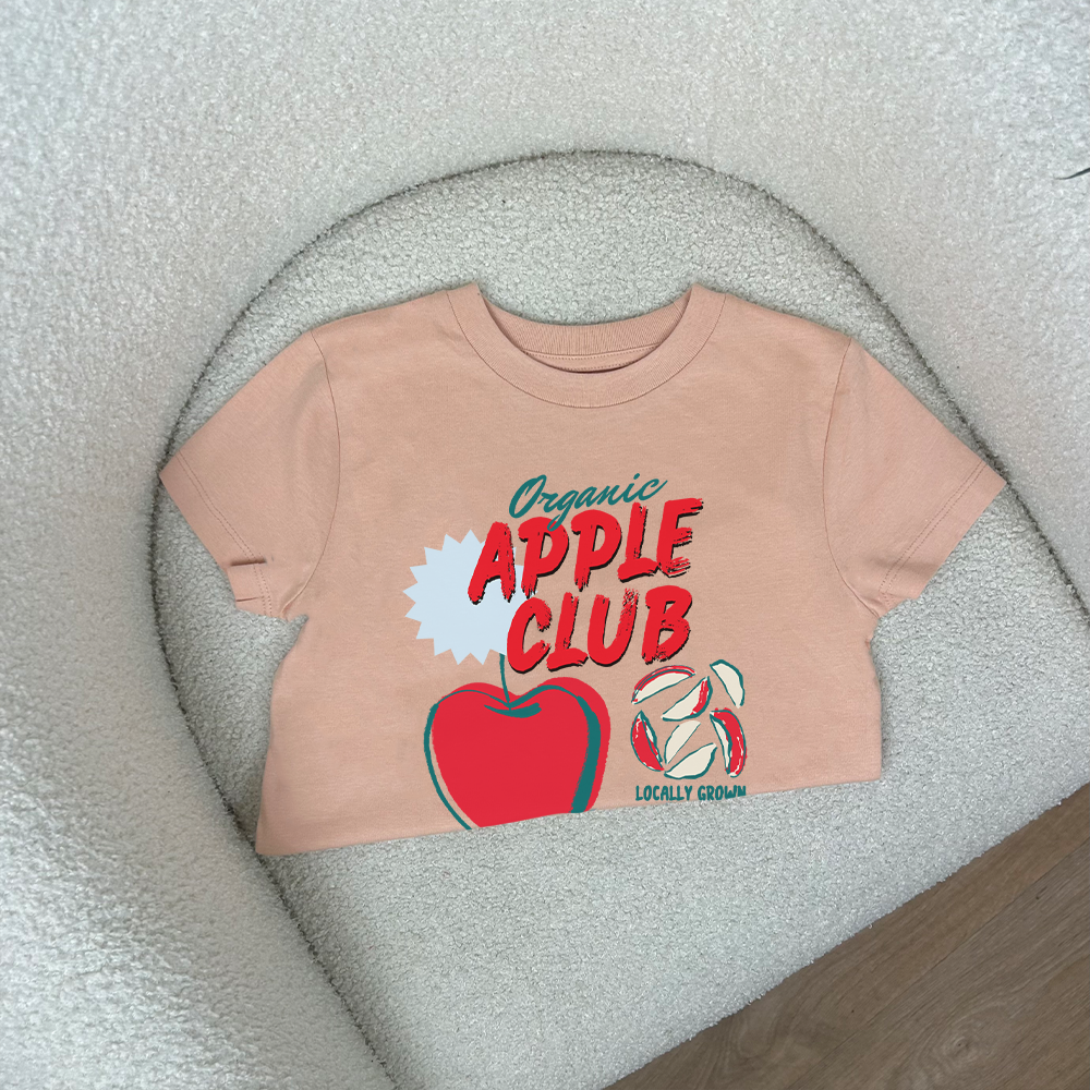 Apple Club Kids Graphic T-Shirts - Fun & Stylish Cotton Tees for Boys & Girls - Perfect for School, Playdates & Family Outings