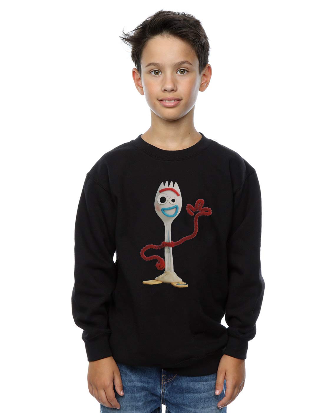 Disney Toy Story 4 Forky Graphic Sweatshirt for Boys - Soft Cotton Hoodie for Kids, Birthday Gifts & Movie-Themed Outfits