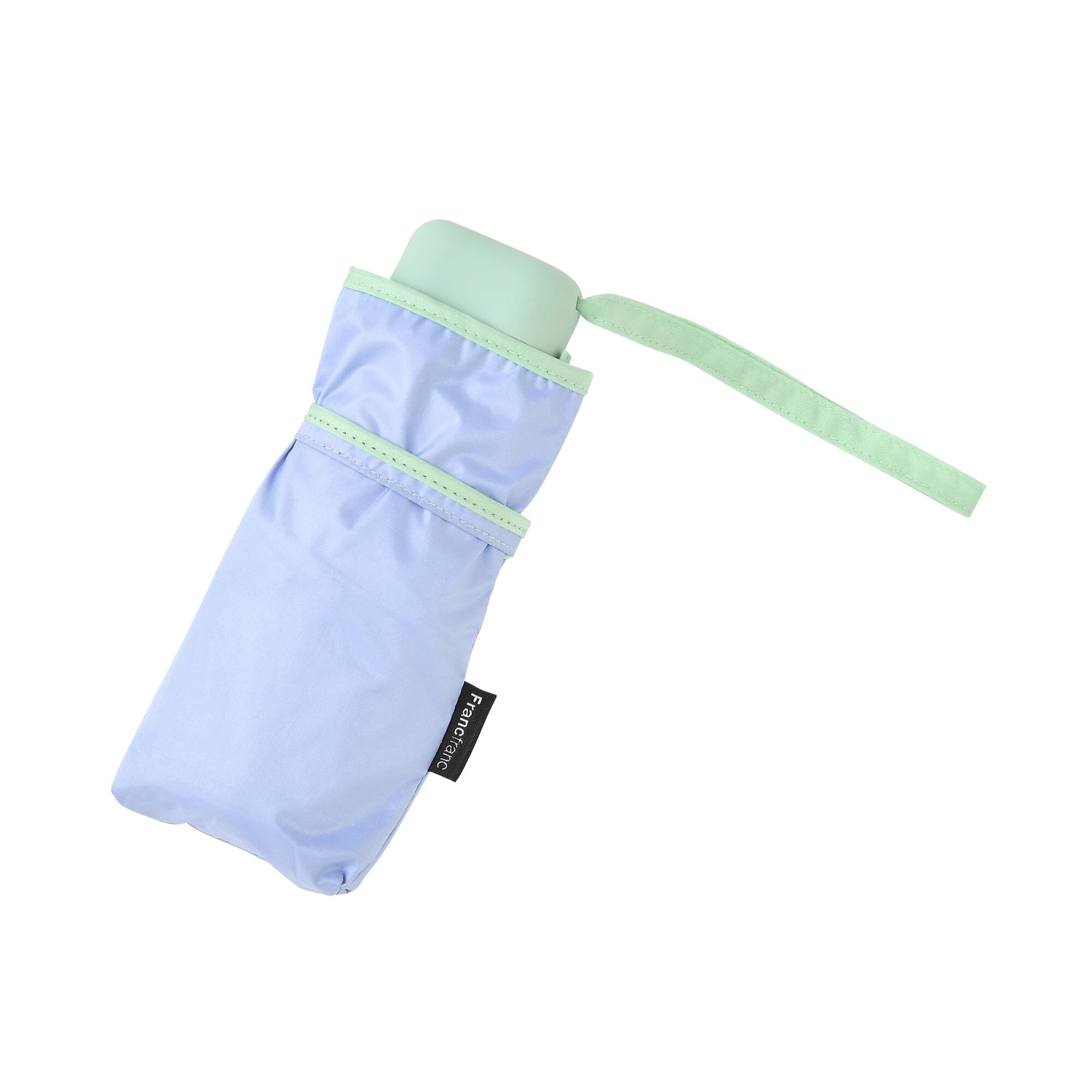 Compact Mini Parasol 47cm Blue - Portable Sun & Rain Umbrella for Outdoor, Beach, Picnic, and Travel Use