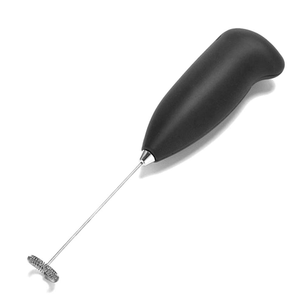 Electric Milk Frother Handheld - Battery Operated Mini Whisk for Coffee, Latte, Cappuccino & Hot Chocolate - Perfect for Home, Office & Cafe Use